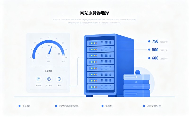 网站服务器选择：配置、带宽与稳定性