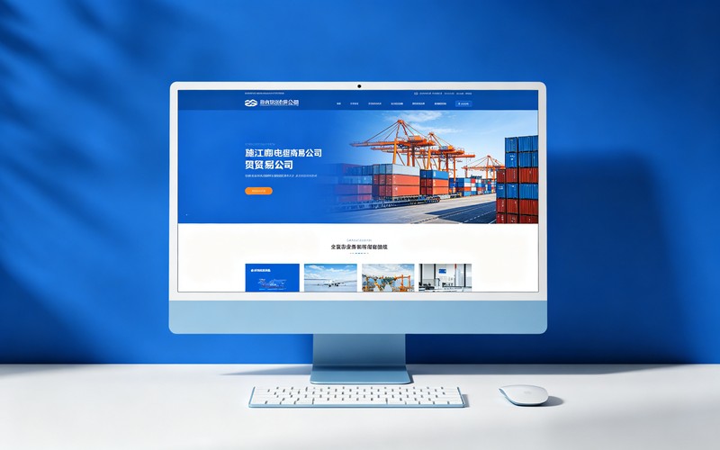 江苏某贸易公司企业官网改版